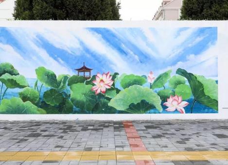 新野墙绘施工材料制作工艺说明