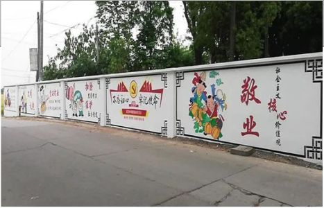 新野手绘墙画在现实中主要有哪些应用？