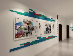 新野企业文化墙用什么材料好？