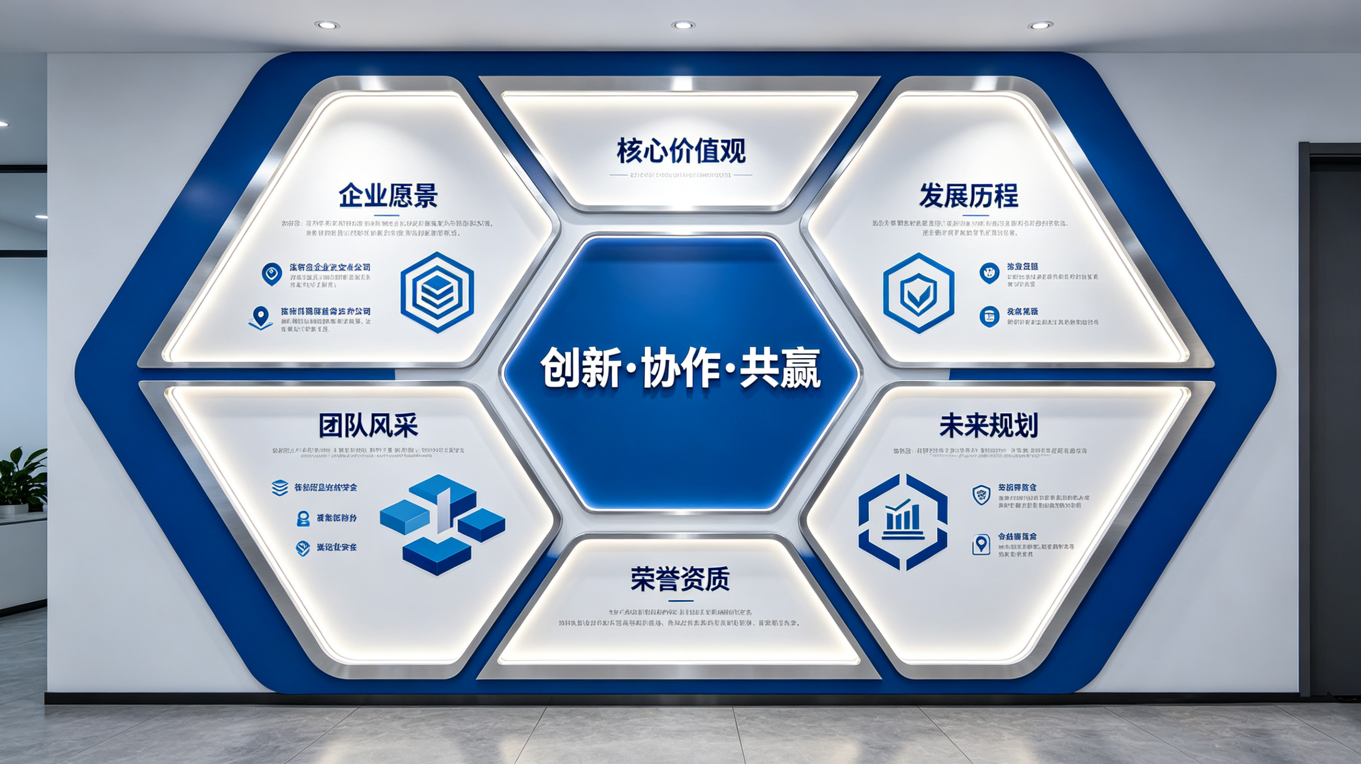 新野企业文化墙六边形避坑指南（新手常犯5个错误）